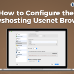 How to Configure the Newshosting Usenet Browser